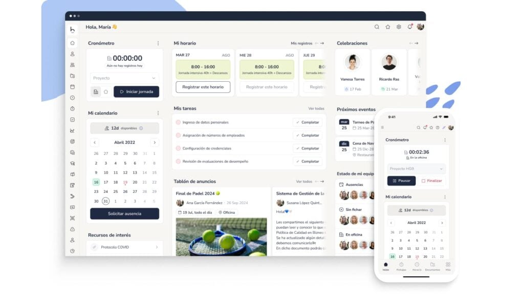Software recursos humanos Bizneo